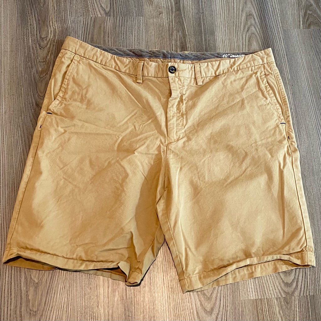 Tommy Bahama Pima Cotton Khaki Flat Front Shorts Men’s Size 40
